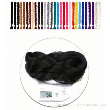 MYZYR 29 Colors 82Inch Braiding Synthetic Extension Twist Hair Wig for Party Hair Styling New Lightweight Headwear for Women